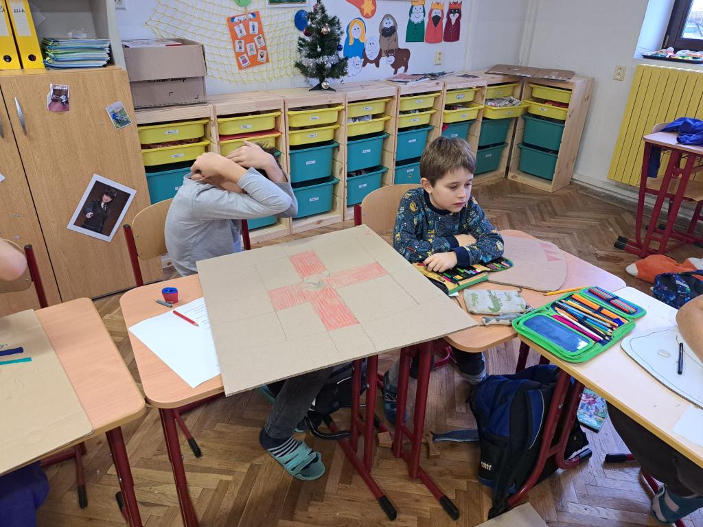 Projektová hodina - Středověk, 14. 12. 2023