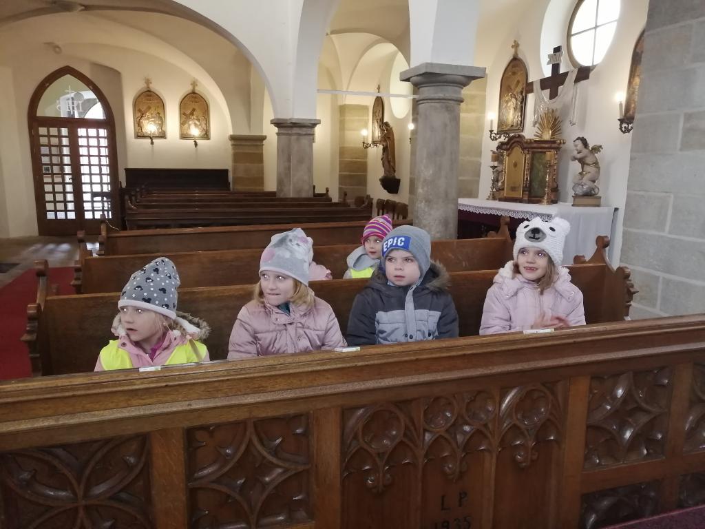 Vánoční návštěva zdejšího kostela s putováním do Betléma, 19. 12. 2023