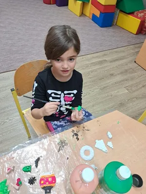 Vánoční sádrové odlitky, 13. 12. 2023
