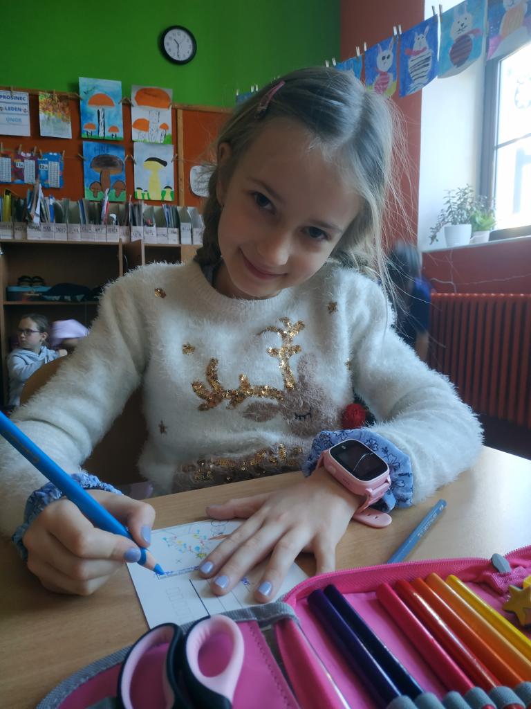 Výroba vánočních přání, 11. 12. 2023