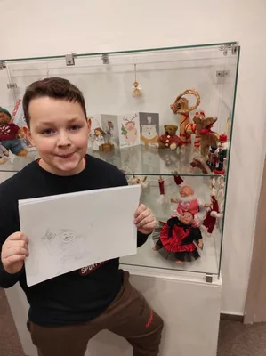 Výstava panenek, stáváme se potulnými kreslíři, 14. 12. 2023