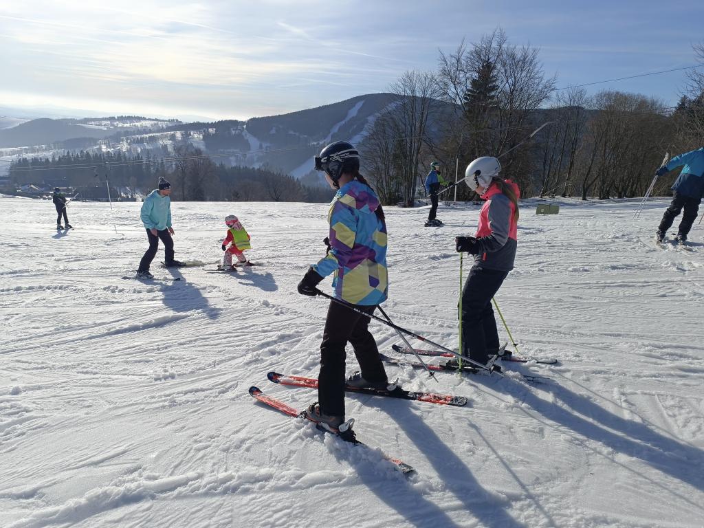 Lyžařský výcvik - den druhý, 29. 1. 2024