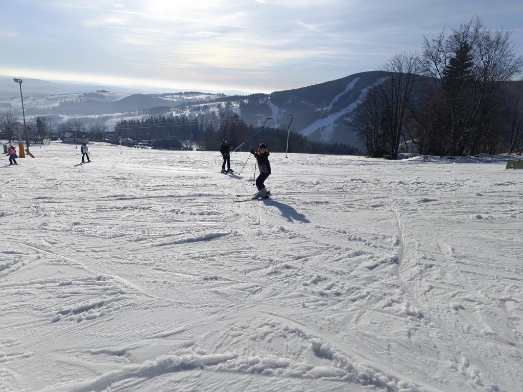 Lyžařský výcvik - den druhý, 29. 1. 2024