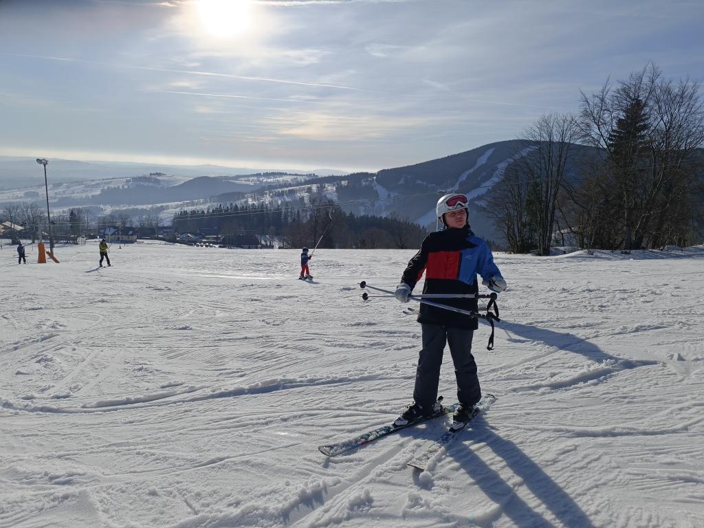 Lyžařský výcvik - den druhý, 29. 1. 2024