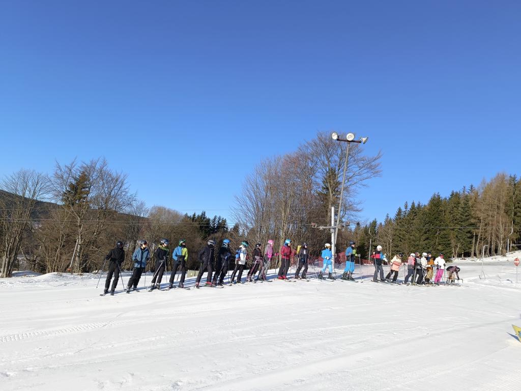 Lyžařský výcvik - den druhý, 29. 1. 2024