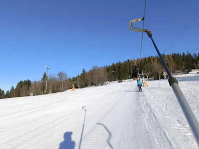Lyžařský výcvik - den druhý, 29. 1. 2024