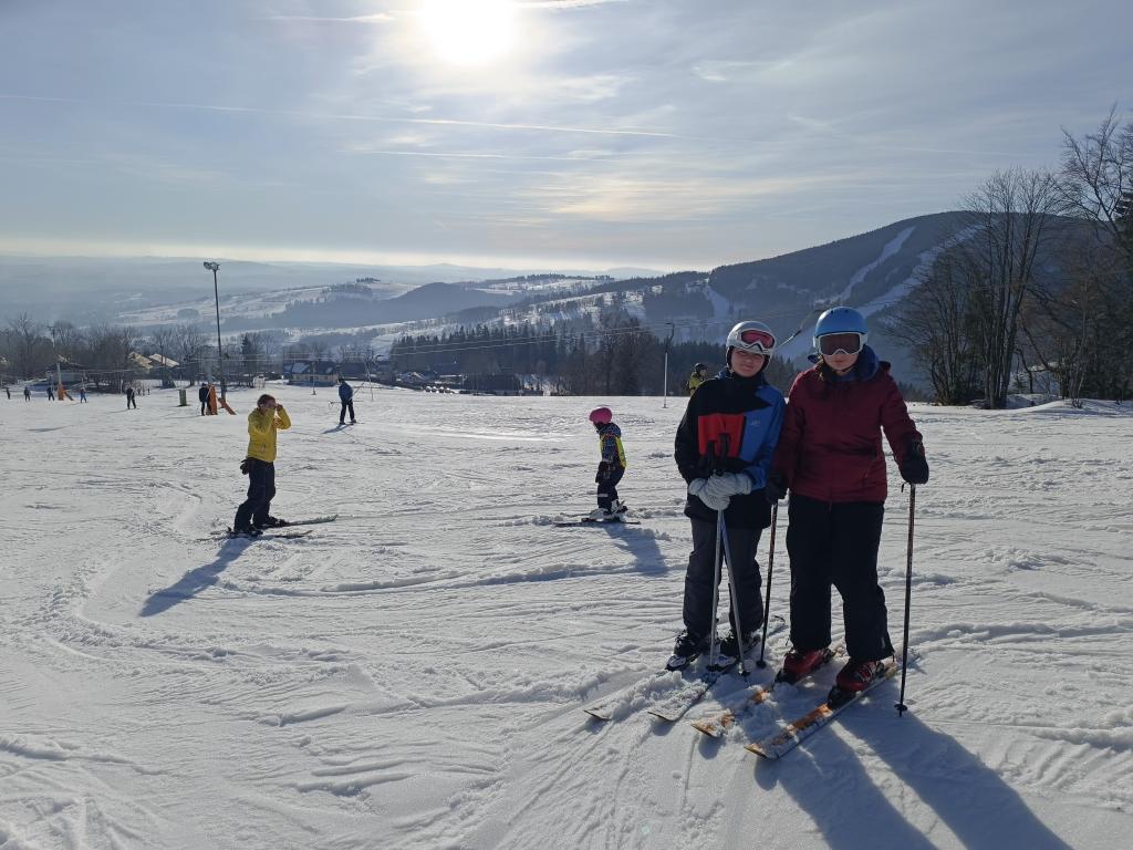 Lyžařský výcvik - den druhý, 29. 1. 2024