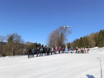 Lyžařský výcvik - den druhý, 29. 1. 2024