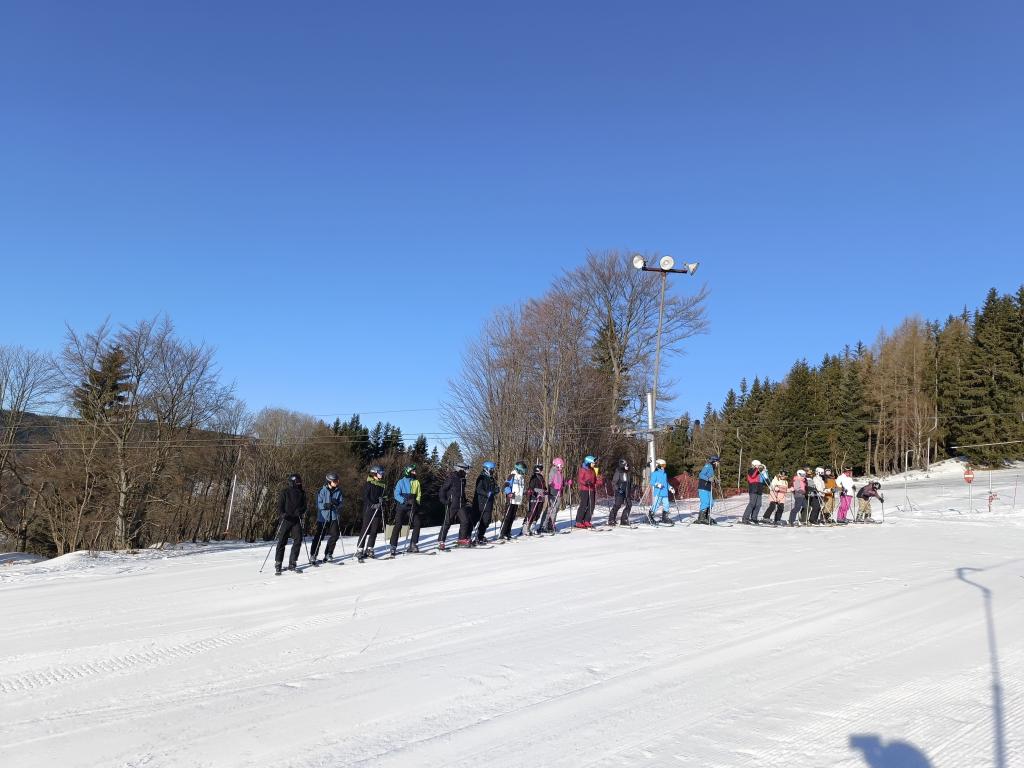 Lyžařský výcvik - den druhý, 29. 1. 2024