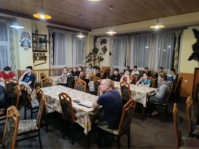 Lyžařský výcvik - den první, 28. 1. 2024