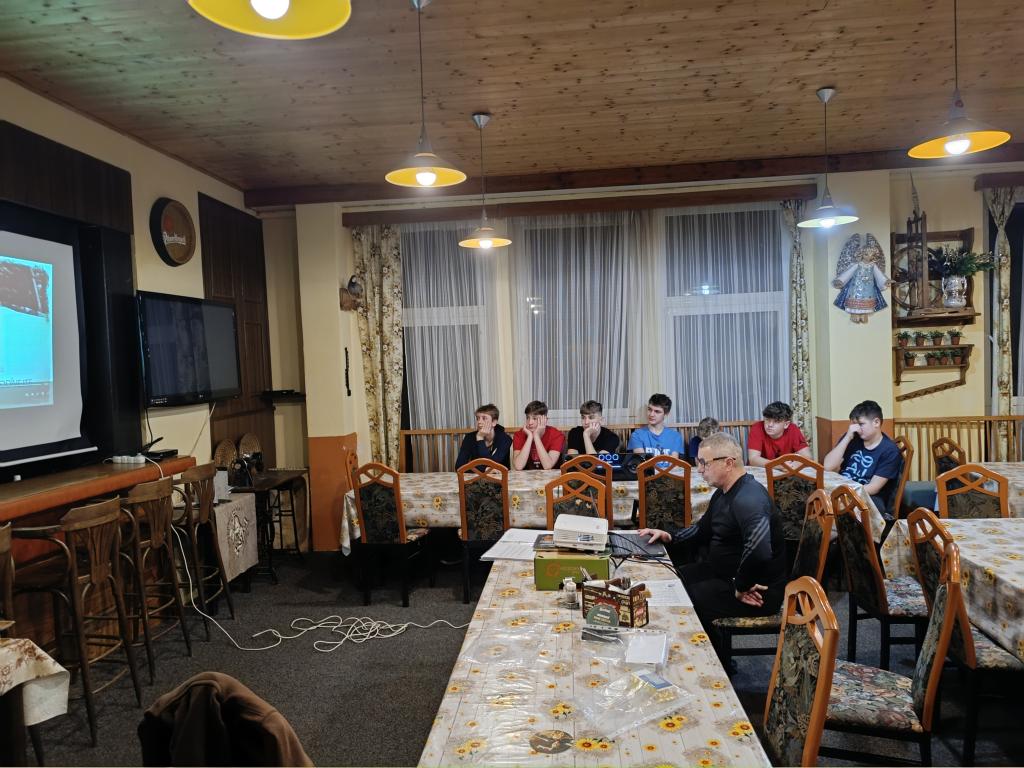 Lyžařský výcvik - den první, 28. 1. 2024