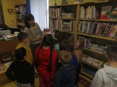 Návštěva knihovny, 25. 1. 2024