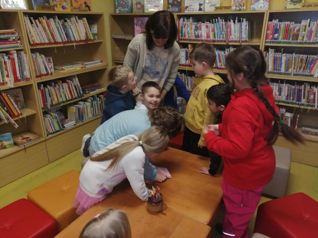 Návštěva knihovny, 25. 1. 2024