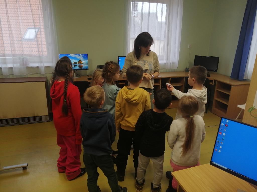 Návštěva knihovny, 25. 1. 2024