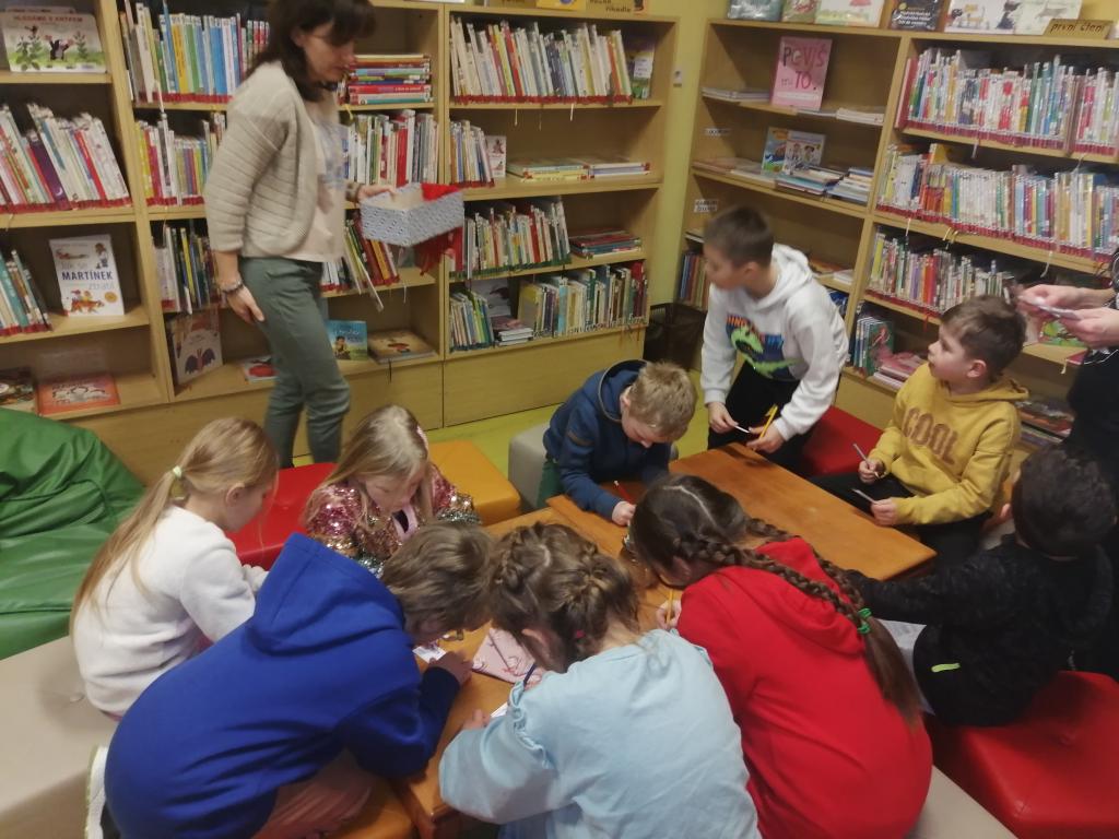 Návštěva knihovny, 25. 1. 2024