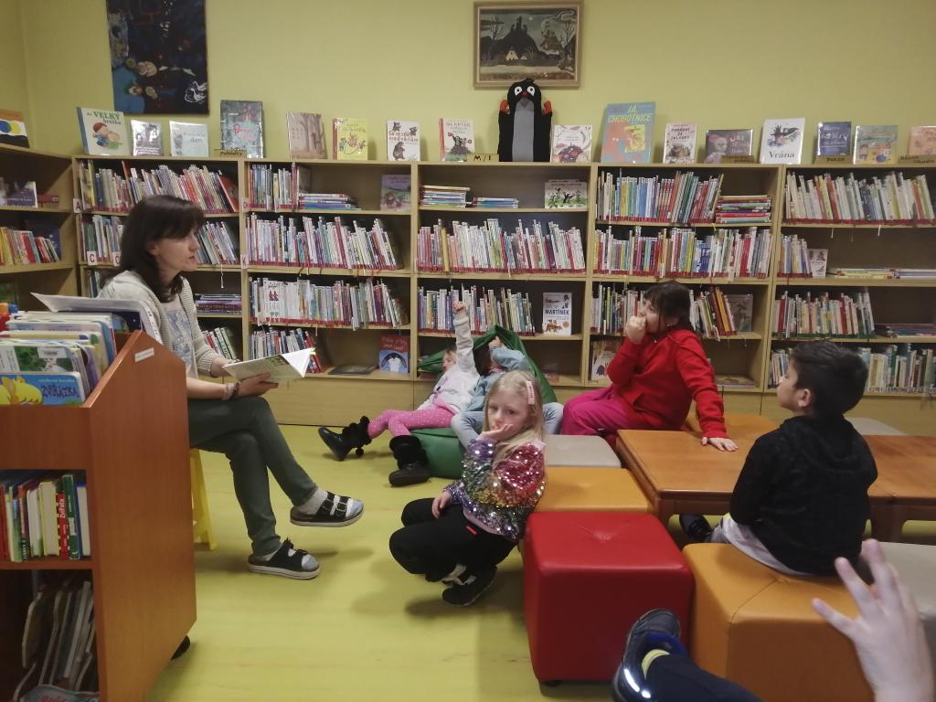 Návštěva knihovny, 25. 1. 2024