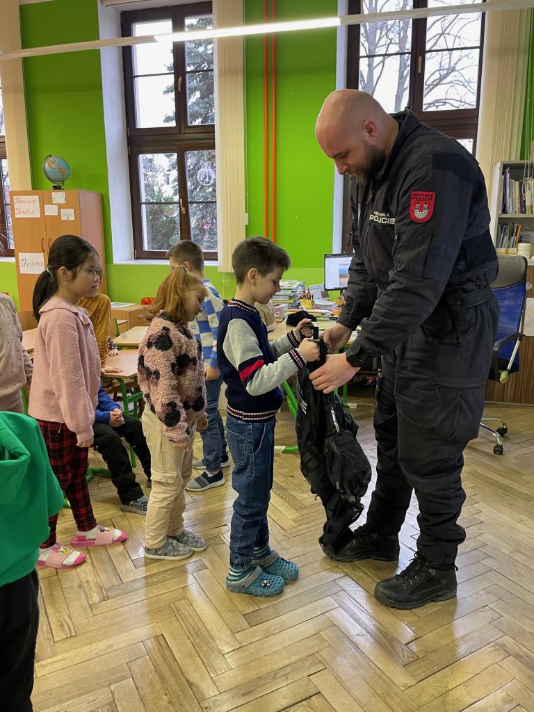 beseda s městskou policií, 5. 2. 2024