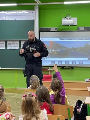 beseda s městskou policií, 5. 2. 2024