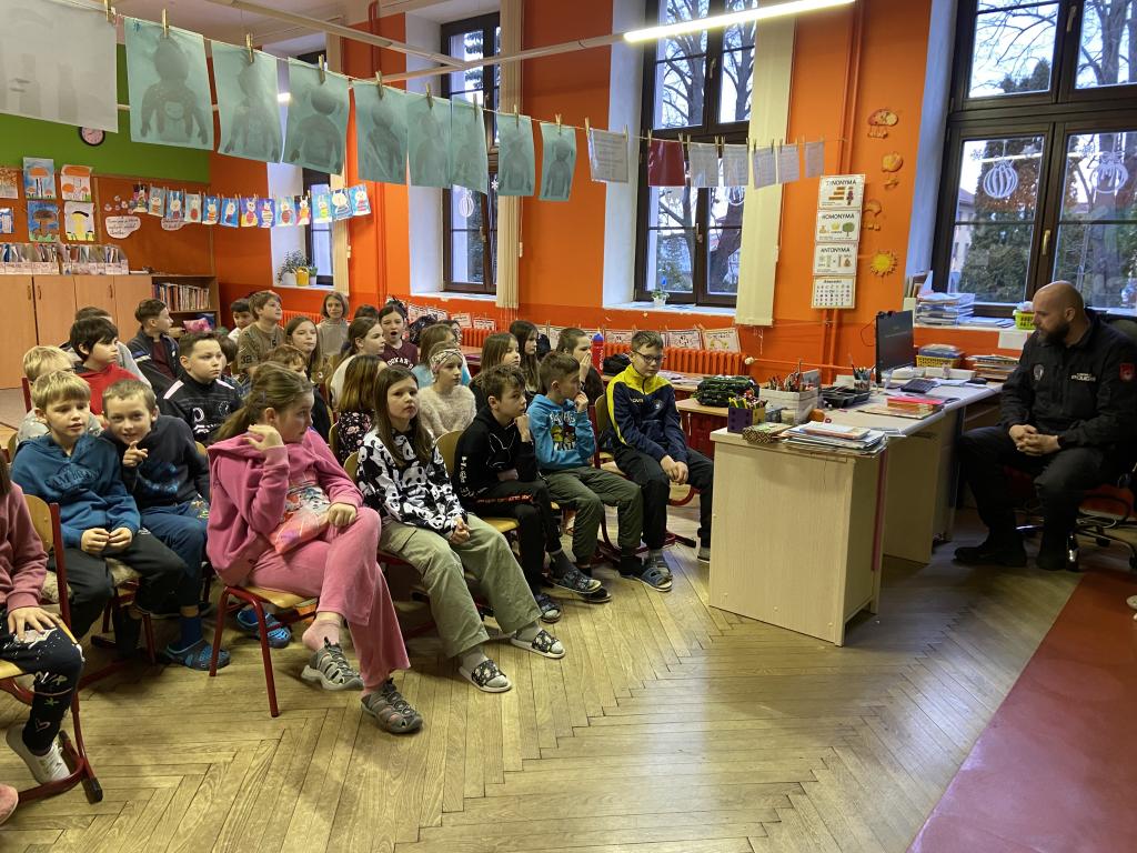 Beseda s Městskou policií Skuteč, 12. 2. 2024