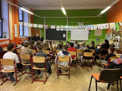 Beseda s Městskou policií Skuteč, 12. 2. 2024