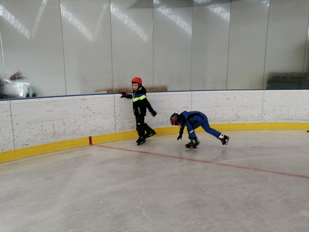 Poslední bruslení v 1. třídě - rozloučení s ledem, 21. 2. 2024