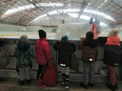 Poslední bruslení v 1. třídě - rozloučení s ledem, 21. 2. 2024