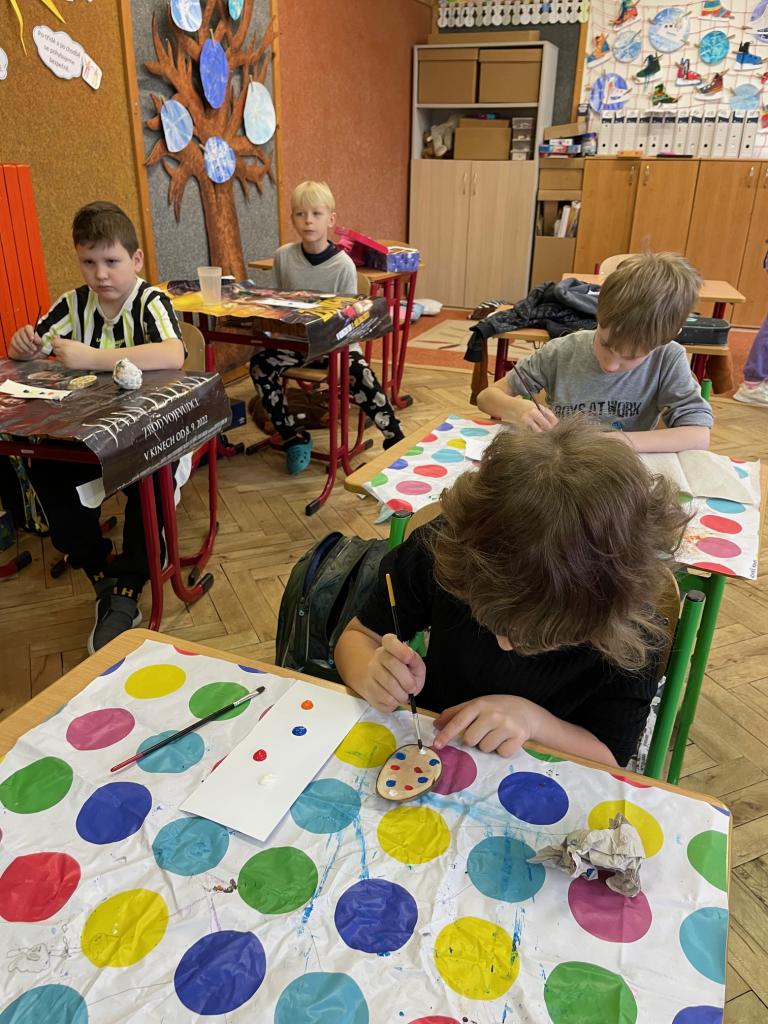 Příprava výrobků ve třídě, 13. 2. 2024