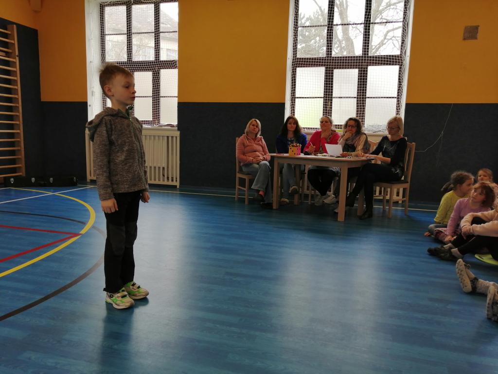 Školní prvostupňové kolo recitační soutěže, 27. 2. 2024