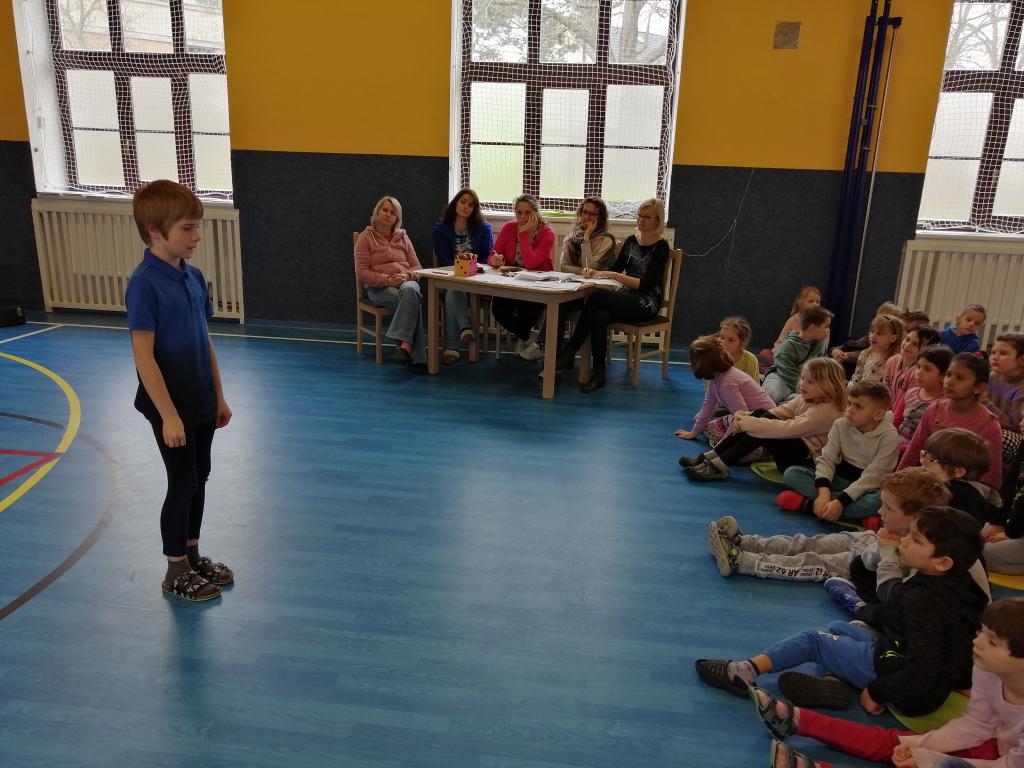Školní prvostupňové kolo recitační soutěže, 27. 2. 2024