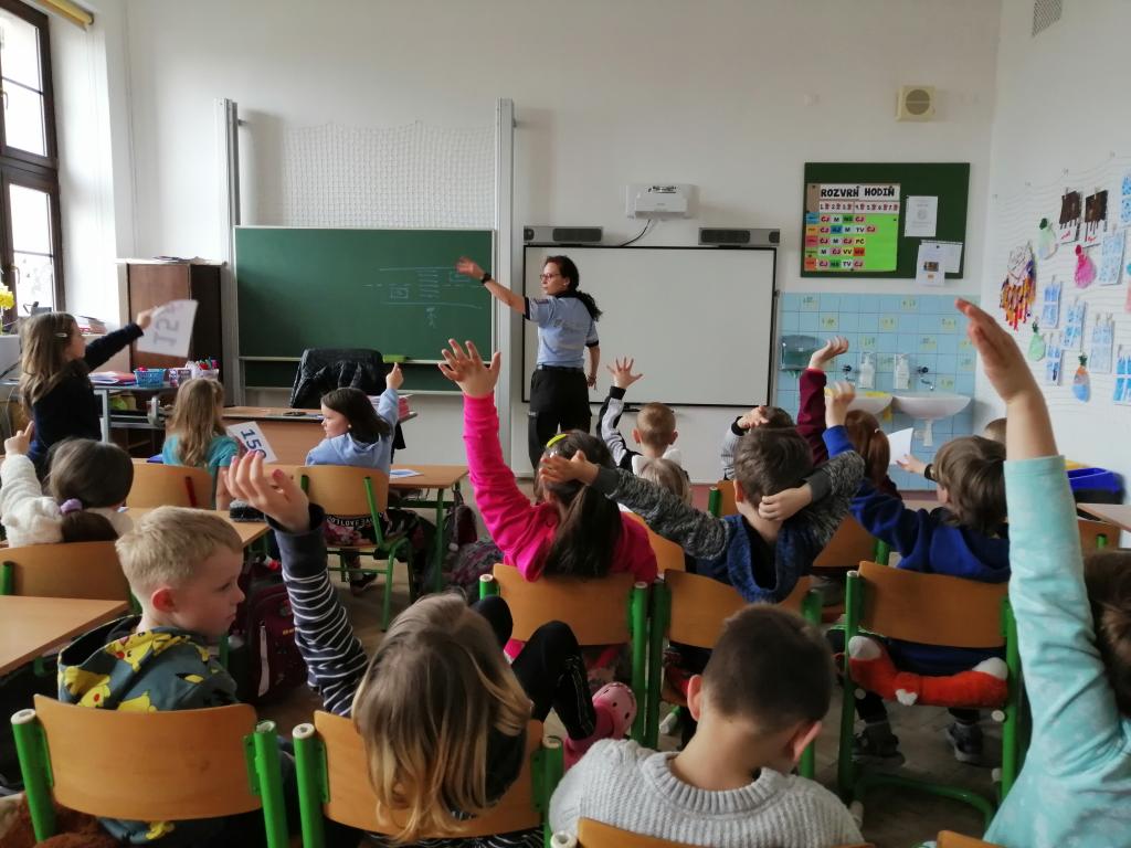 Beseda s Policií ČR - Naše vlastní bezpečí, 27. 3. 2024