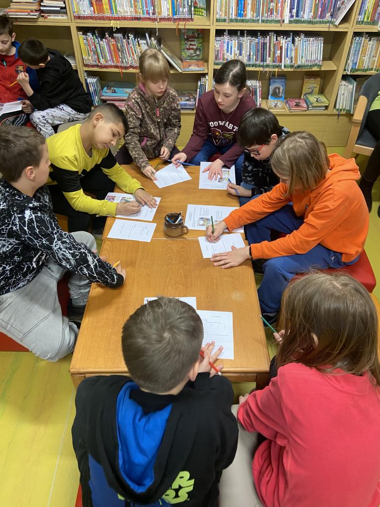 Návštěva Městské knihovny, 1. 3. 2024