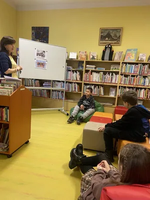 Návštěva Městské knihovny, 1. 3. 2024
