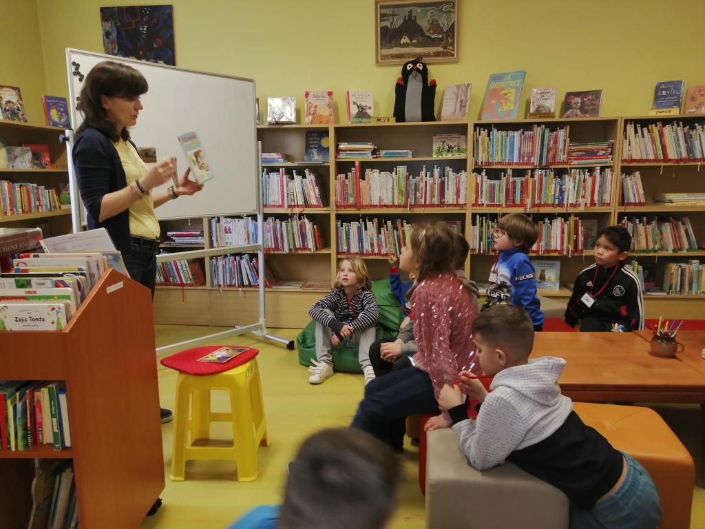 Návštěva městské knihovny, 1. 3. 2024
