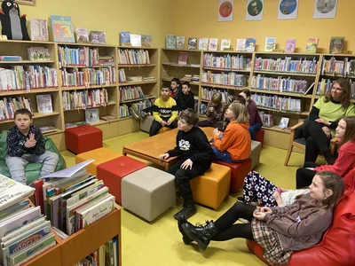 Návštěva Městské knihovny, 1. 3. 2024