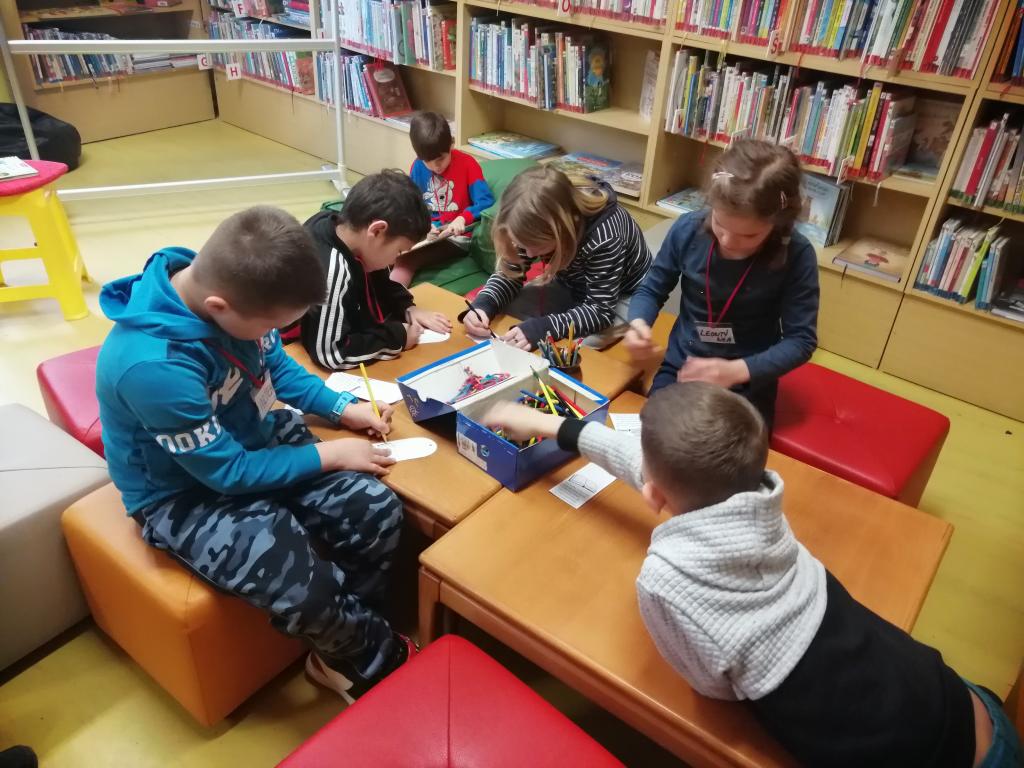 Návštěva městské knihovny, 1. 3. 2024
