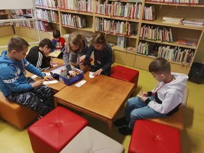 Návštěva městské knihovny, 1. 3. 2024