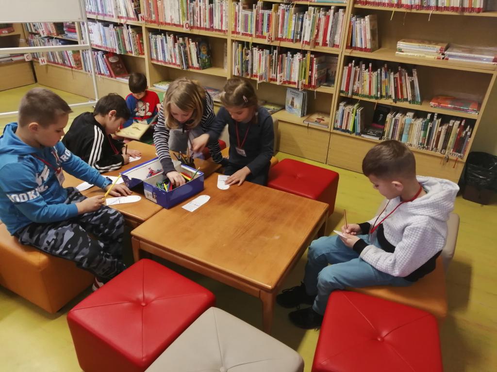 Návštěva městské knihovny, 1. 3. 2024