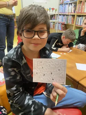 Návštěva Městské knihovny, 1. 3. 2024