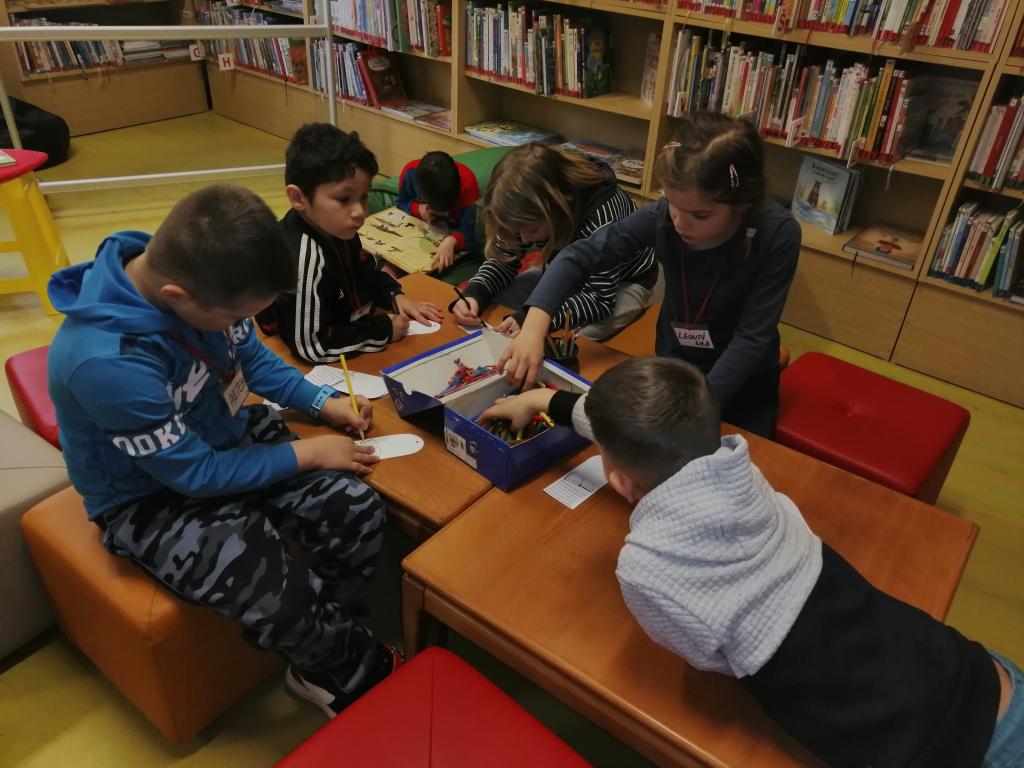 Návštěva městské knihovny, 1. 3. 2024