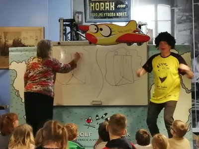 Setkání s ilustrátorem Adolfem Dudkem - městské muzeum, 6. 3. 2024