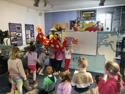 Setkání s ilustrátorem Adolfem Dudkem - městské muzeum, 6. 3. 2024