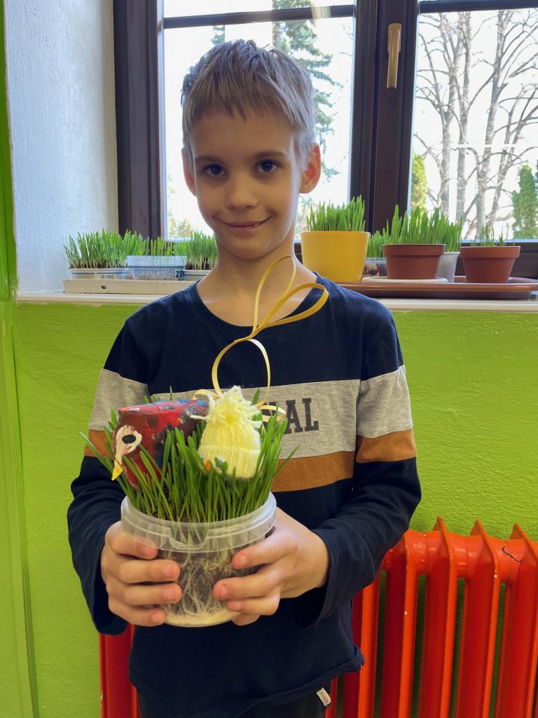 Spokojené velikonoční svátky přeje 2. třída, 27. 3. 2024