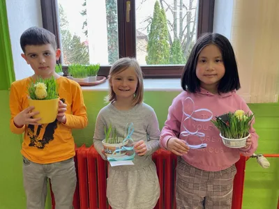 Spokojené velikonoční svátky přeje 2. třída, 27. 3. 2024