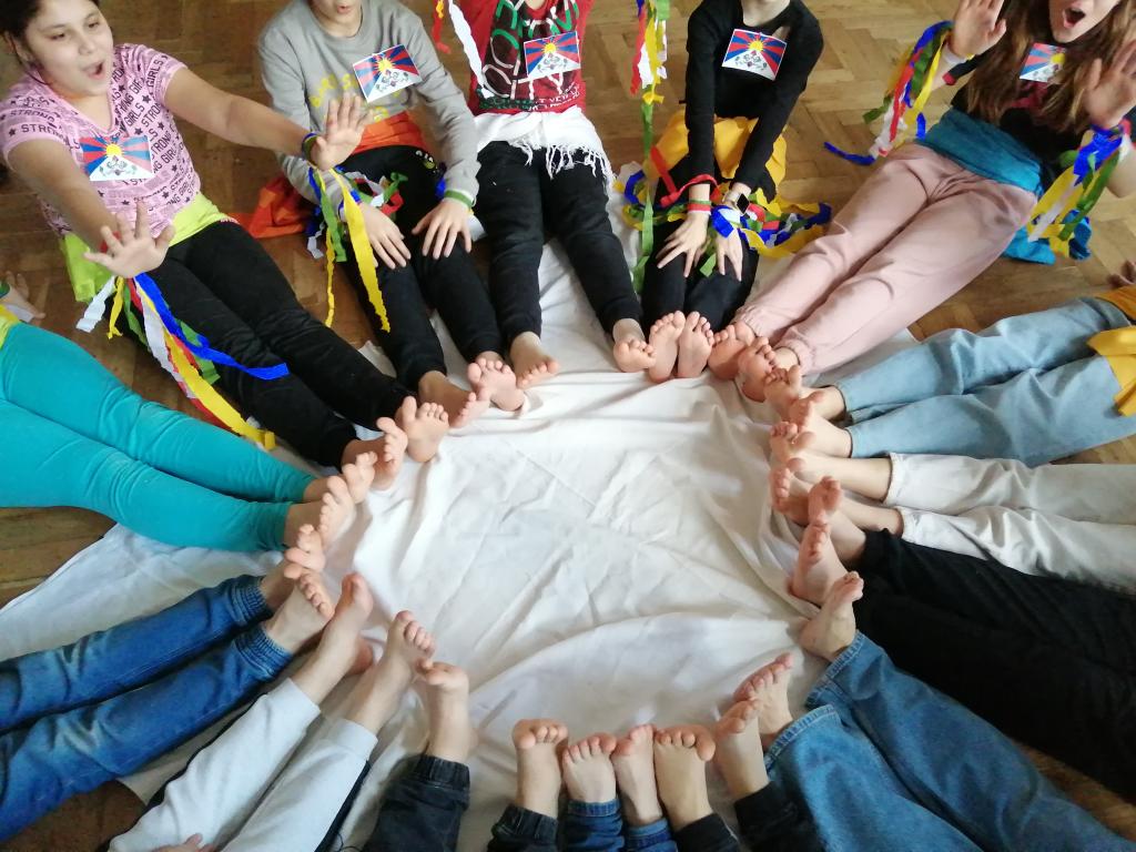 Vlajka pro Tibet - projekt v 5. třídě, 8. 3. 2024