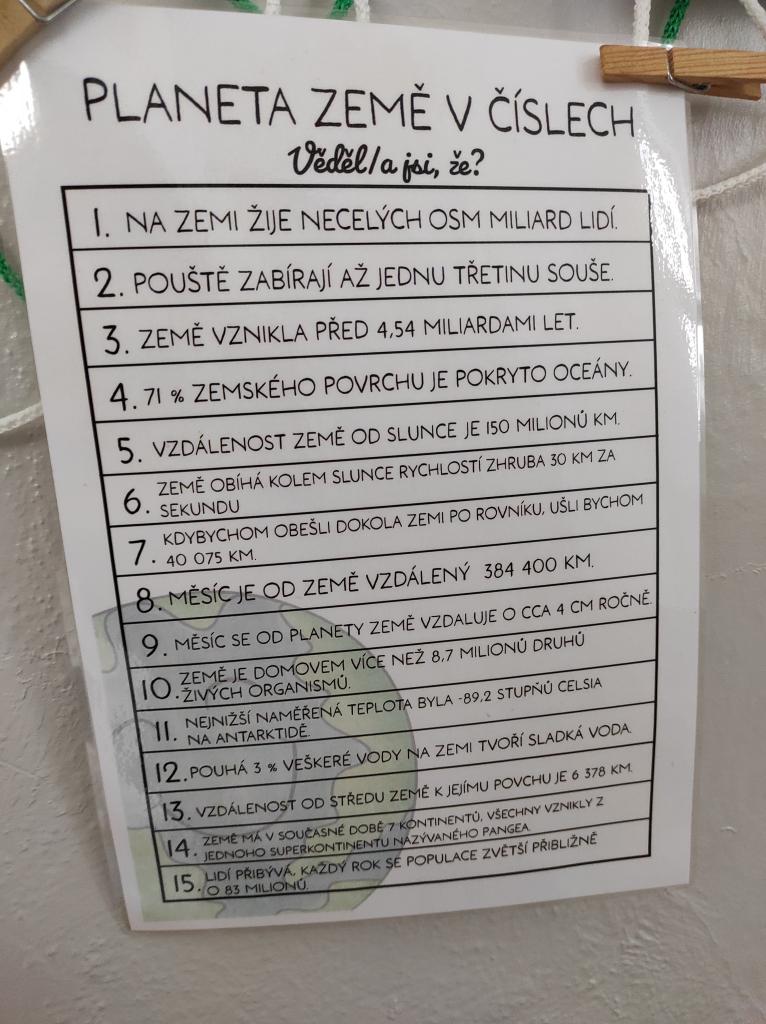Den Země - Planeta Země v číslech, 23. 4. 2024