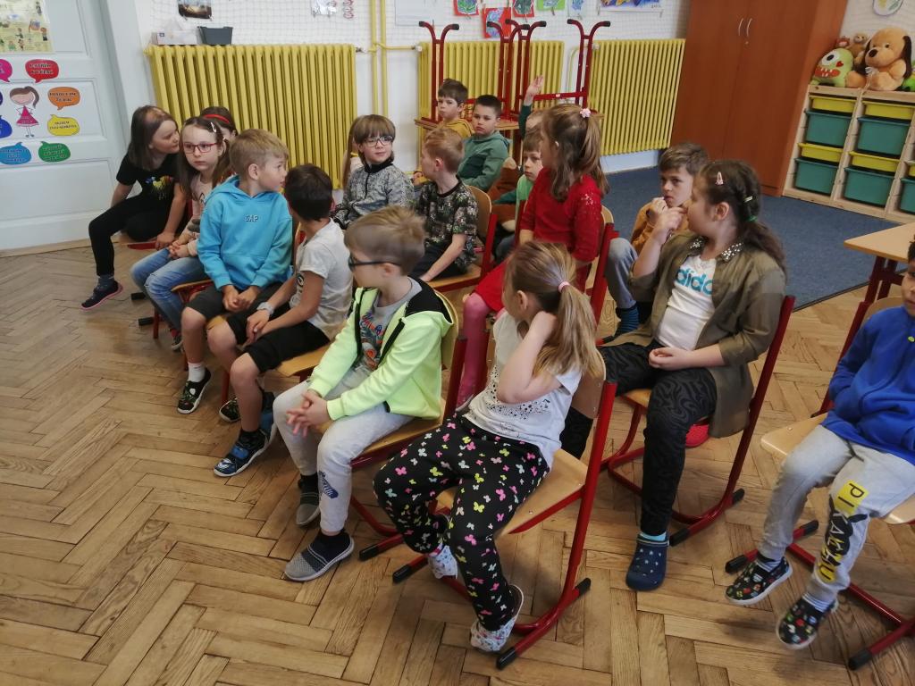 Ekologická výchova - přednáška - Tonda Obal na cestách, 8. 4. 2024