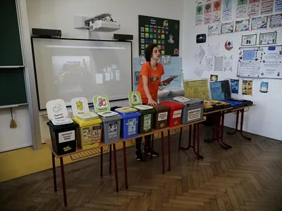 Ekologická výchova - přednáška - Tonda Obal na cestách, 8. 4. 2024