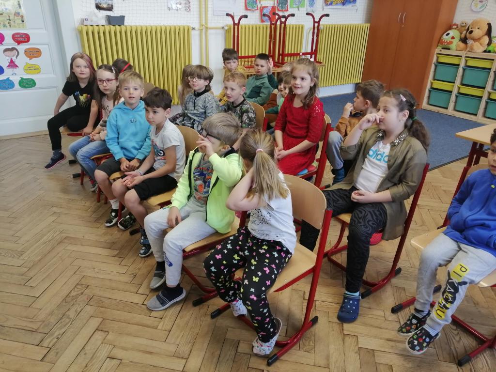 Ekologická výchova - přednáška - Tonda Obal na cestách, 8. 4. 2024