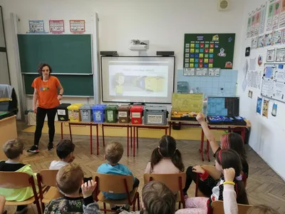 Ekologická výchova - přednáška - Tonda Obal na cestách, 8. 4. 2024