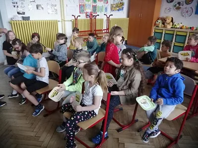 Ekologická výchova - přednáška - Tonda Obal na cestách, 8. 4. 2024